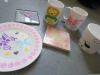 kids art workshop ceramic painting